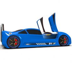Дитяче ліжко машина Lamborghini blue 190х90 см